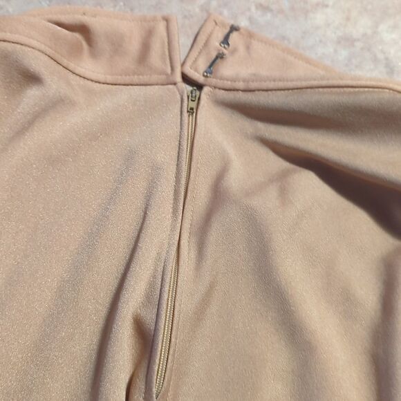 Vintage St. Simon Tan Skirt 27 Waist Small - Picture 5 of 9